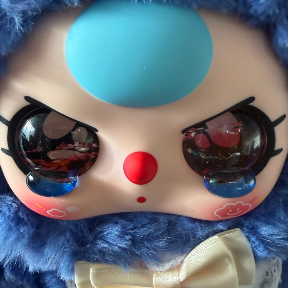 Cure Planeta Stunning 400% Baby Three with special liquid eyes, rare indigo - Picture 3 of 6